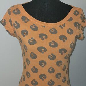 Afro-lady women's t-shirt